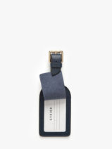 Adreslabel Tradition Cuir Etrier Blauw tradition ETRA901M-vue-porte